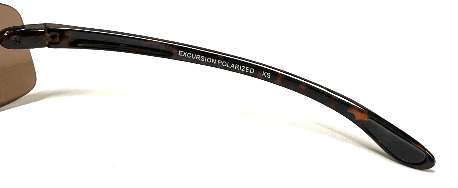 SUNCLOUD EXCURSION Brown Plastic Tortoise Rimless… - image 10