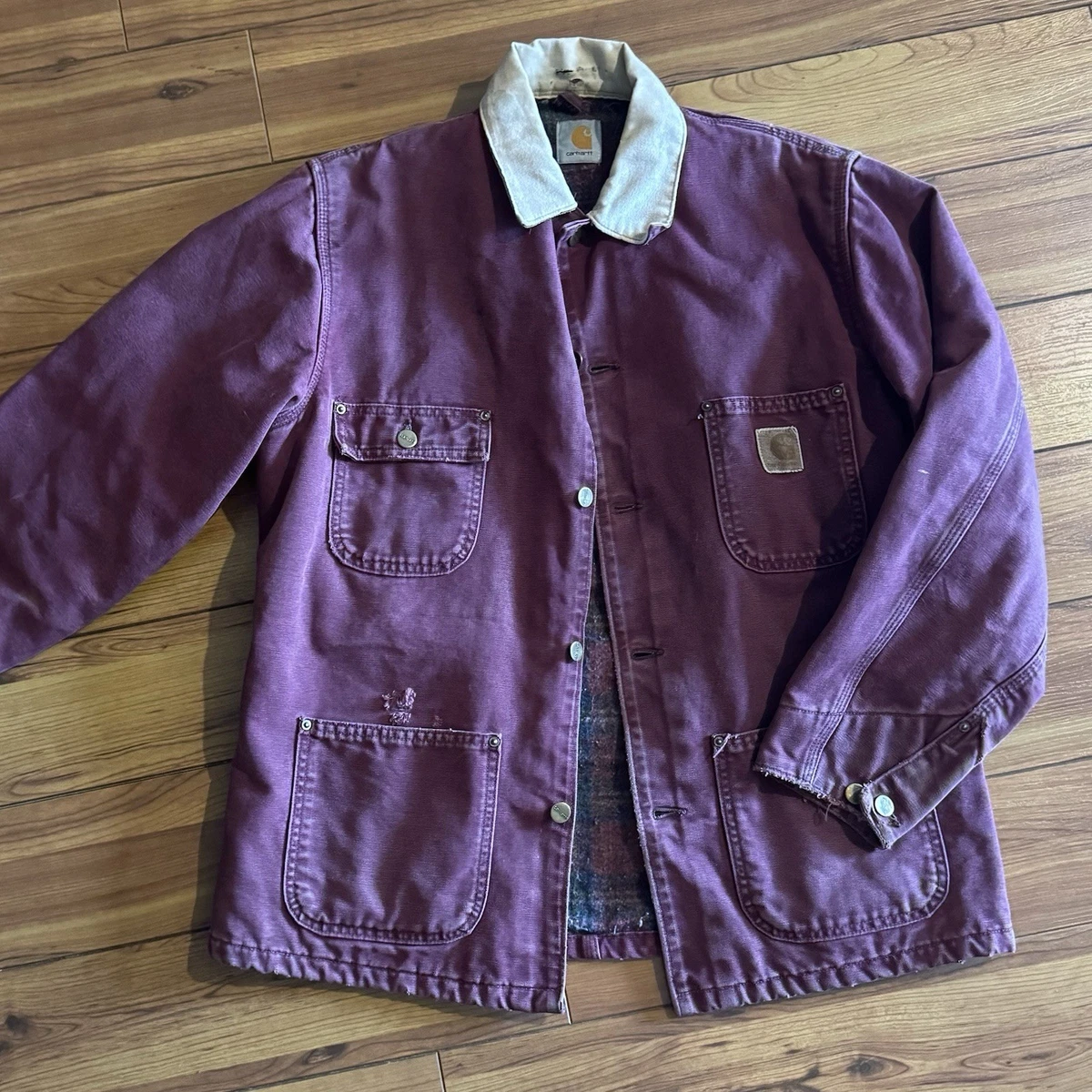 Carhartt Purple Regular Size Coats, Jackets & Vests for Men for