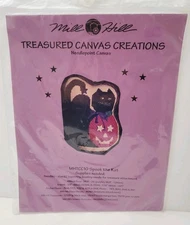 Mill Hill Needlepoint Canvas Stitch Guide Spook The Kat MHTCC10