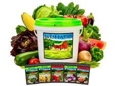 Survival Seed Vault 50,000+ Heirloom Non-GMO Seeds | 50 Varieties | USA Packed