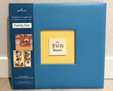 Hallmark Instant Scrapbook Album Family Fun PreDesigned Pages Photo Memories NEW