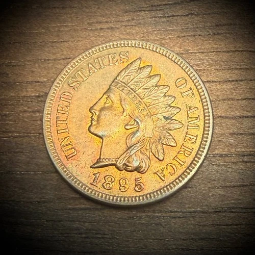 1895 r/b Indian Head Cent - Gem BU!! - Incredible Uncirculated Condition!!