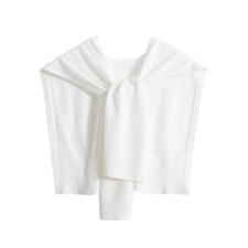 Sweater Shawl Wraps for Women Sweater Knitted Knotted Shawls Travel White