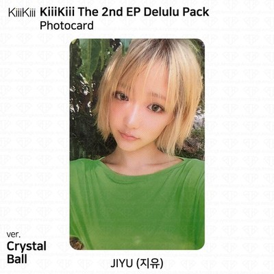 KiiiKiii 2nd EP Delulu Pack Calendar/Crystal Ball/Headphone/Bubble