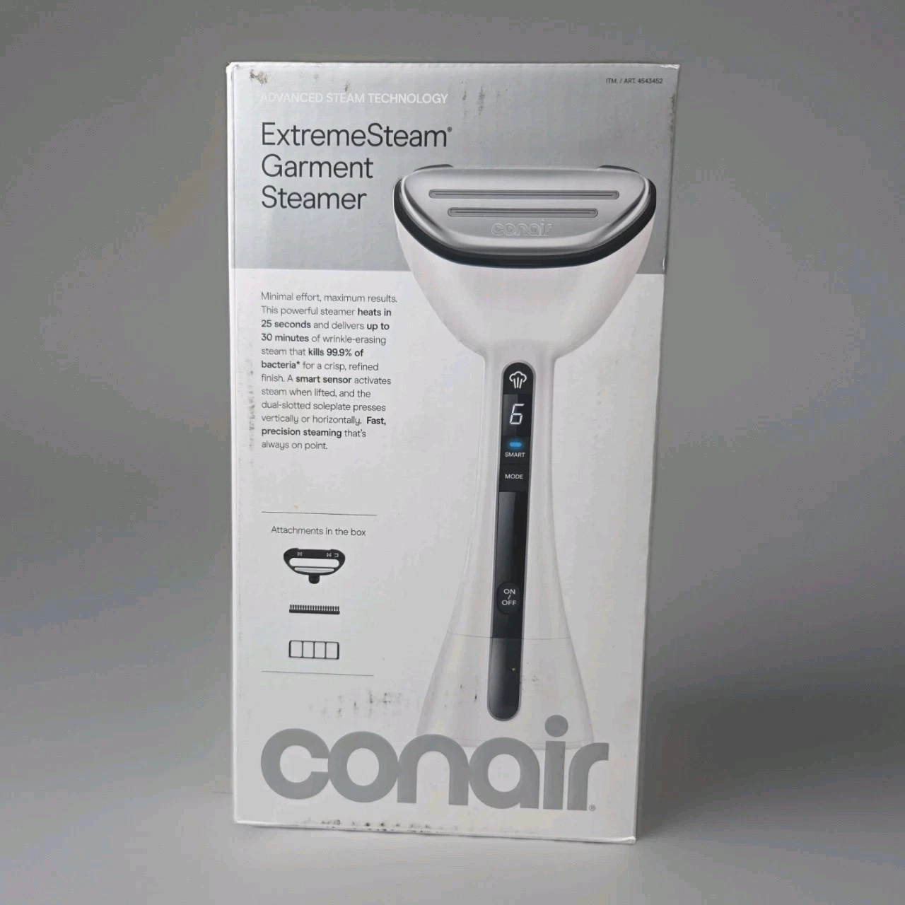 Conair ExtremeSteam Handheld Garment Fabric Steamer White Open Box
Opens in a new window or tab