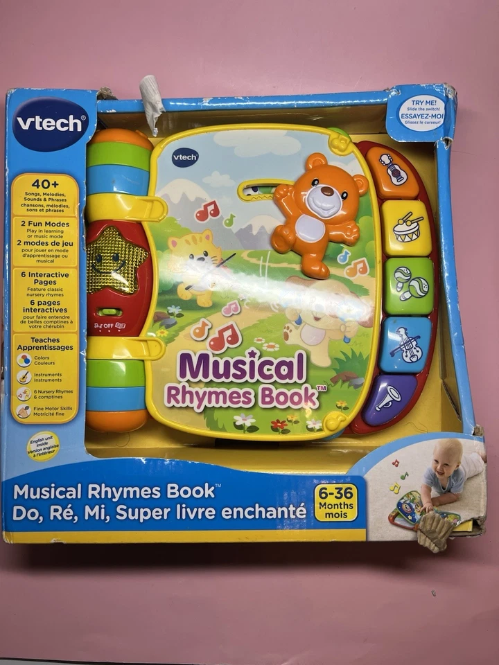 Vtech Musical Rhymes Book Brand New - Image 2 of 4