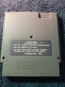 Super Mario Duck Hunt 80's Authentic Vintage Nintendo Nes Game Cartridge WORKING