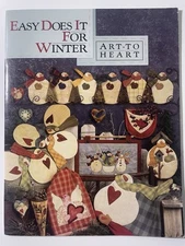 Art to Heart Easy Does It For Winter Project Pattern Book Nancy Halvorsen