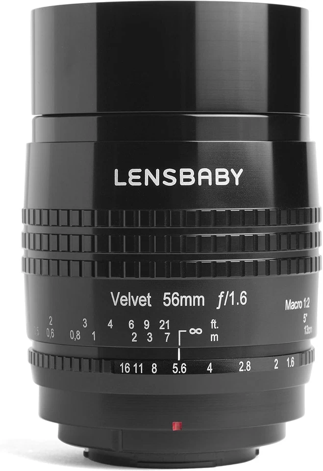 Lensbaby Digital Velvet 56mm f/1.6 Metal Prime Lens for Nikon Z, Manual Focus - Image 2 of 4