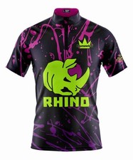  Custom Name - Brunswick Rhino MPN Bowling Jersey Shirts - Size S-5XL