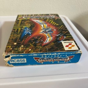 FC Famicom game Crisis Force by KONAMI with box and manual from japan