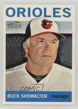 2013 Topps Heritage Buck Showalter #298 l5x