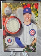 2025 Topps Holiday - Relic -  RC #PR-MS - Matt Shaw - Chicago Cubs