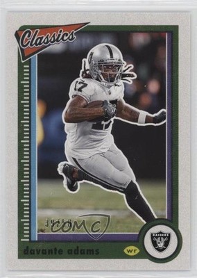 2022 Panini Classics Green Back 39/50 Davante Adams #60 0v0