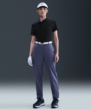  120 Nike Women's Dri Fit Tour Golf Pants FD5607- Sanded Purple Navy - Small-New