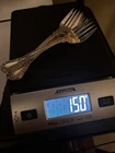 Lot Of 4 Gorham Sterling Silver Chantilly Salad Forks 148 Grams Scrap 6 3/8"