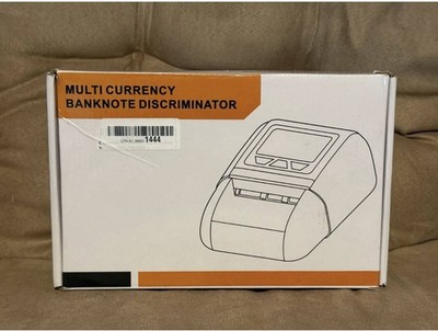 Multi-Currency Banknote Discriminator Counterfeit Bill Detector Portable Compact