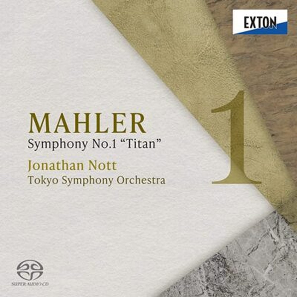 Jonathan Nott Tokyo Symphony Orchestra Mahler Symphony No.1 SACD Exton JAPAN