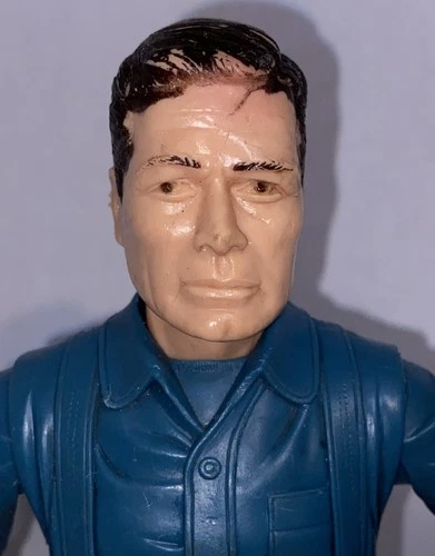 Marx Johnny West Captain Maddox Action Figure 11.5" Tall Marked 1967 Jointed