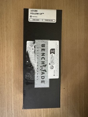 Benchmade 101 Follow-Up Fixed 2.6'' S30V Black Plain Blade & Skeletonized Handle