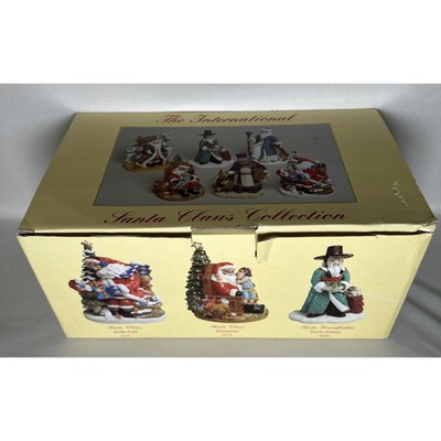 The International Santa Clause Collection Lot Of 6 Complete Set NIB 2005 Vintage