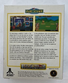 Pac-Land Atari Lynx Complete in Original Box with Instructions Vintage 1984