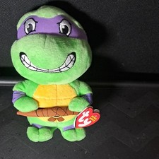Donatello Teenage Mutant Ninja Turtles TY Beanie Buddy 2017 10" Plush 070824WT4