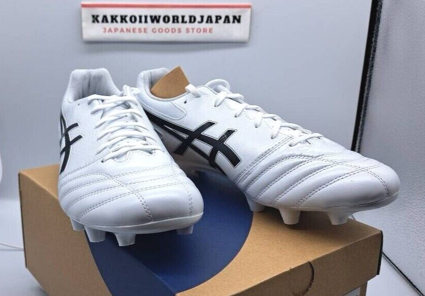 ASICS Soccer Cleats Shoes DS LIGHT PRO WIDE White/Black