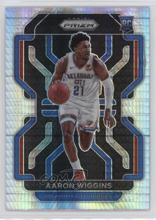 2021-22 Panini Prizm Hyper Prizm Aaron Wiggins #286 Rookie RC fm0