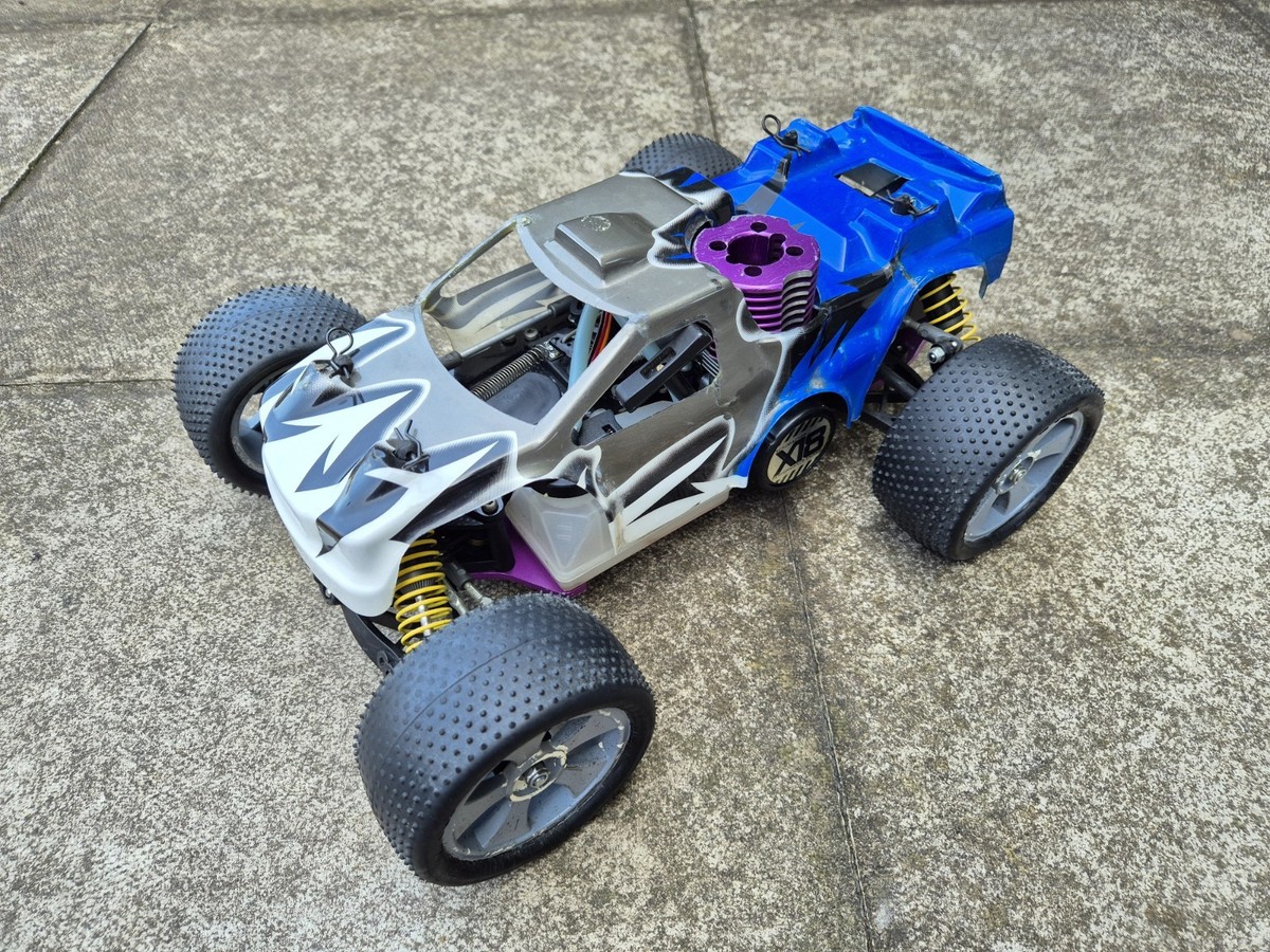 Schumacher Rascal 1/16 Scale X18 Micro Nitro RC Truck