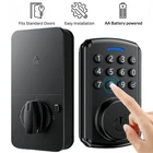 2026 Upgraded Smart Door Lock Bluetooth Password Key Keyless Entry Anti-Peeping