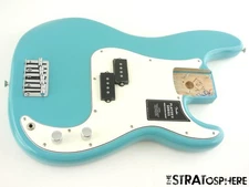 Fender Player II Precision Bass LOADED BODY Contoured Alder Alnico Aquatone Blue