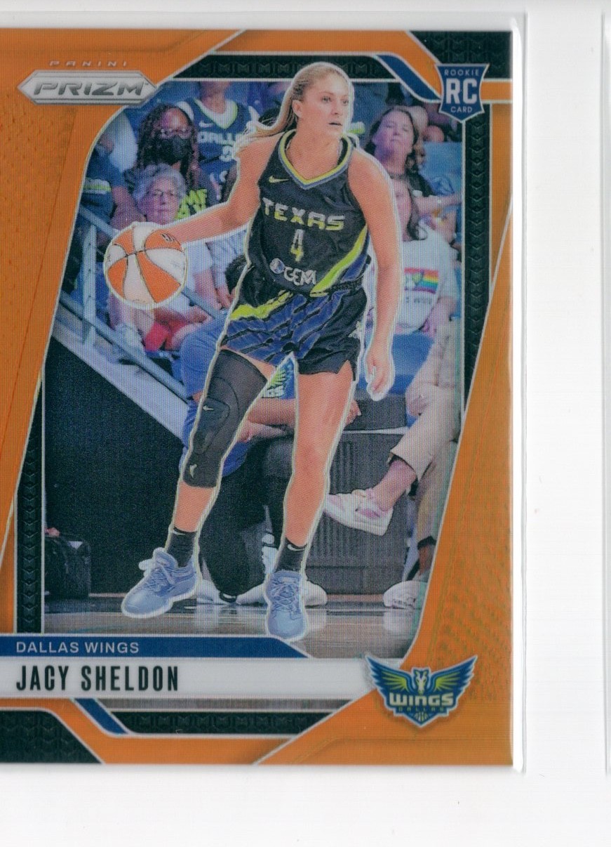 2024 Panini Prizm WNBA #4 Jacy Sheldon Orange Prizm Rookie RC /99