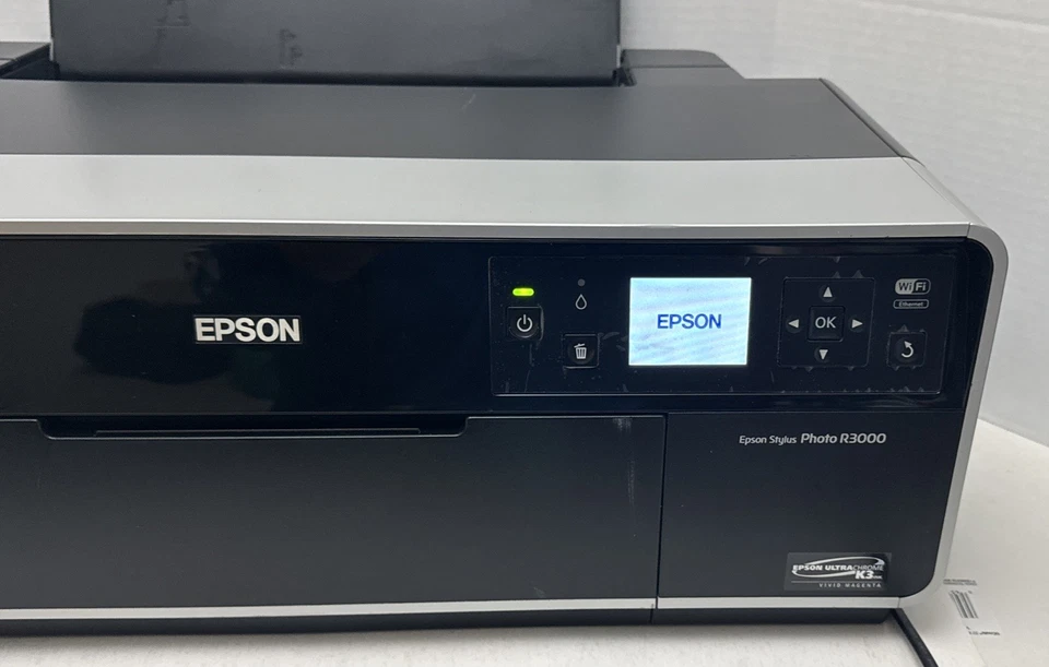 Epson Stylus Photo R3000 Wide-Format Color Inkjet Printer Wireless - For Parts - Image 4 of 4