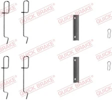 Quick Brake 109-1125 Accessory Kit, Disc Brake Pad for Citroen, Nissan, Peugeot, Re