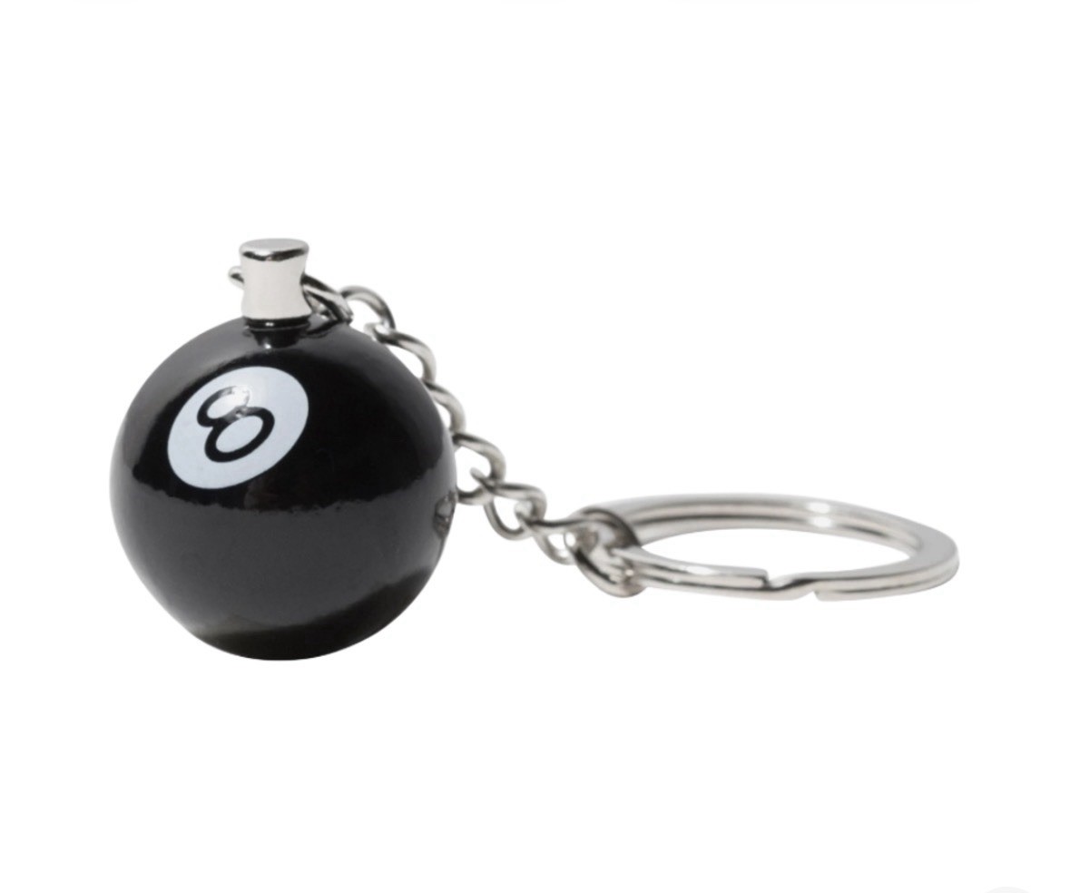 🎱STUSSY 8 BALL KEYCHAIN BRAND NEW | eBay