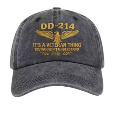 DD-214 It  s a Veteran Thing You Wouldn  t Understand Dad Hat Baseball Cap Gift