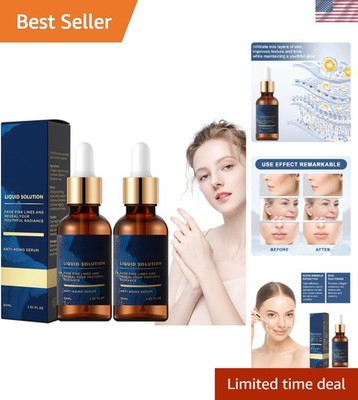 Hydrating Anti-Aging Facial Serum with Retinol - All Skin Types, 2 pcs