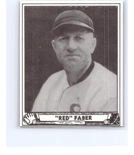 1986 TCMA 1940 Play Ball Reprint Red Faber #230