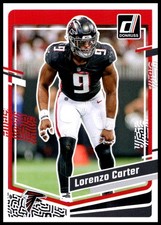 2023 Lorenzo Carter Panini Donruss Football #16 Atlanta Falcons