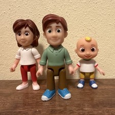 Just Play CoComelon Family Toy Figures Set Mom Dad  JJ Ages 3-5 Years