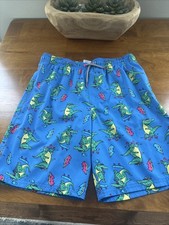 Wonder Nation Youth XL Swim Trunks Alligator and Skateboard Board Shorts