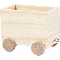 Spielzeug-Zugwagen, H: 8 Cm, L: 9,5 Cm, B: 6,5 Cm, 1 Stk Creotime