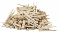 100 PACK--Wooden Clothespin