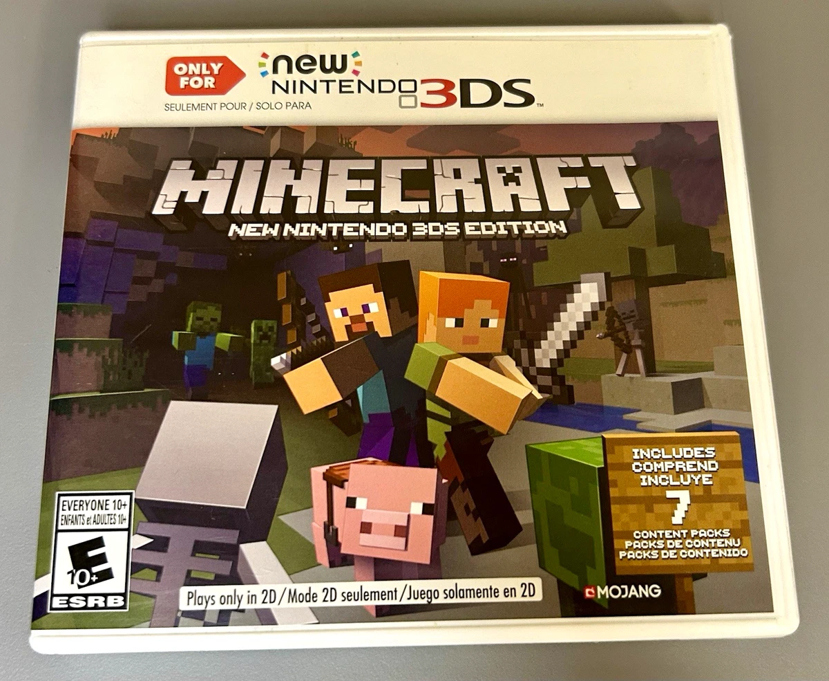 Minecraft Nintendo 3DS NTSC-U/C (US/CA) Video Games for sale | eBay