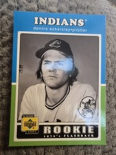 Dennis Eckersley 2001 Upper Deck Decade 1970's #103 Cleveland Indians HOF