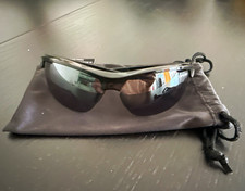 Tifosi Intense Cycling Sunglasses Black CAT 3 Smoke Lens + Original Pouch