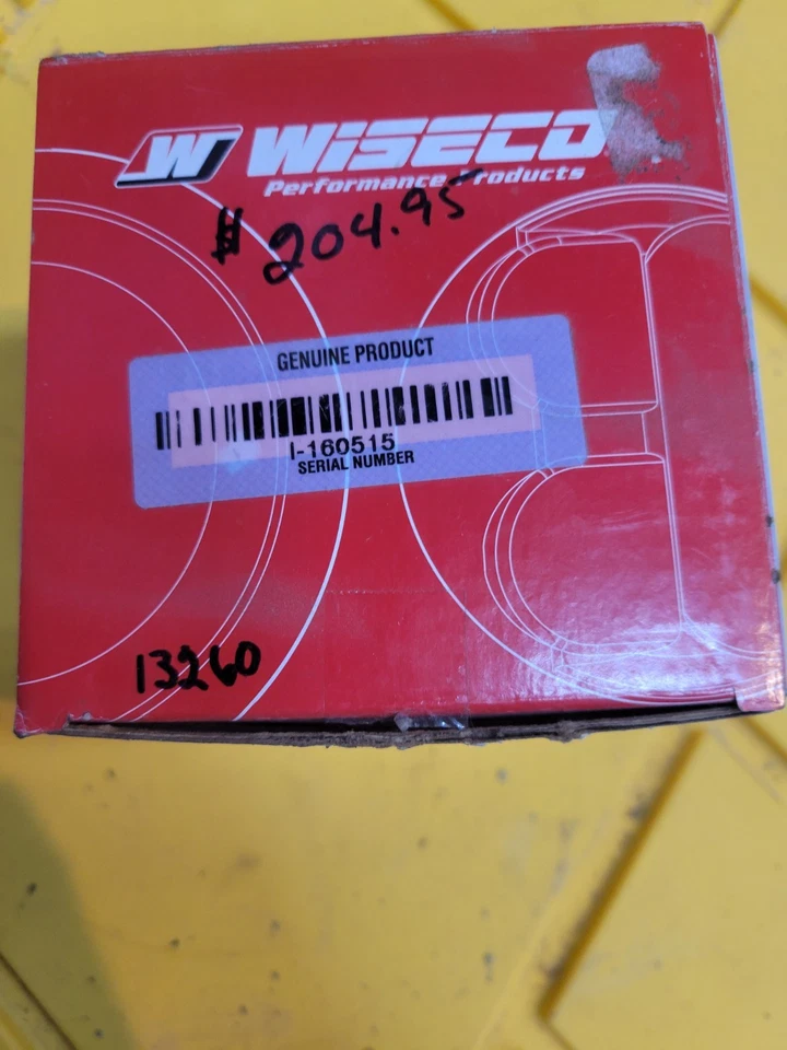 Kit de pistón Wiseco Yamaha IT465 IT 465 86,50 mm 1,50 mm OVER BORE 1981-1982 Foto 2 de 4