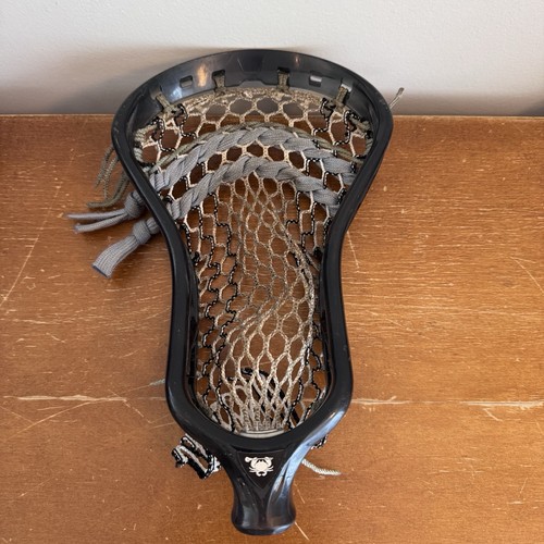 ECD Ion Lacrosse Head Black Strung Attackman