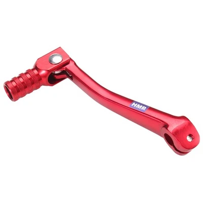 Alu Schalthebel universal performance Typ 5 umklappbar Rot Pit Bike HMParts - Bild 1 von 4